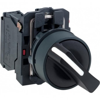 Переключатель SCHNEIDER ELECTRIC HARMONY XB5, 22мм, 3 позиции с возвратом XB5AD53