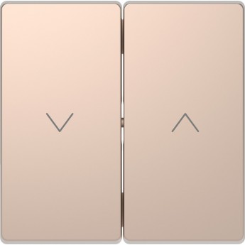 Клавиша-кнопка MERTEN D-LIFE для жалюзи, ШАМПАНЬ