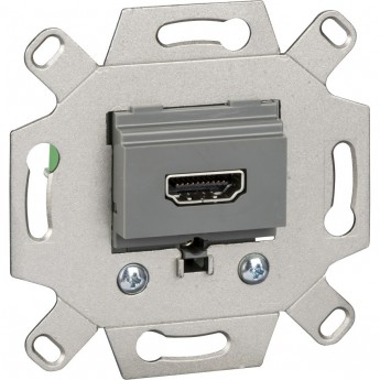 Механизм SCHNEIDER ELECTRIC MERTEN HDMI на суппорте с 1 разъемом