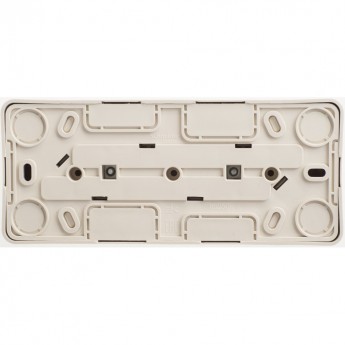 Розетка тройная SCHNEIDER ELECTRIC ЭТЮД без заземления без шторок 16А 250B, кремовый, Россия