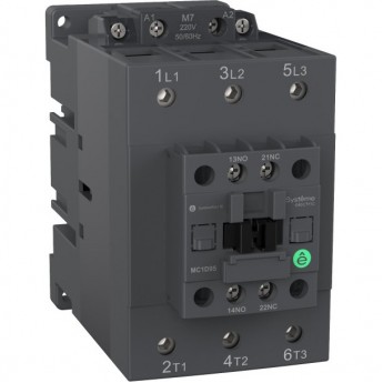 Контактор SCHNEIDER ELECTRIC SYSTEMEPACT M MC1D 3п 95А кат. 220В AC 1НО+1НЗ