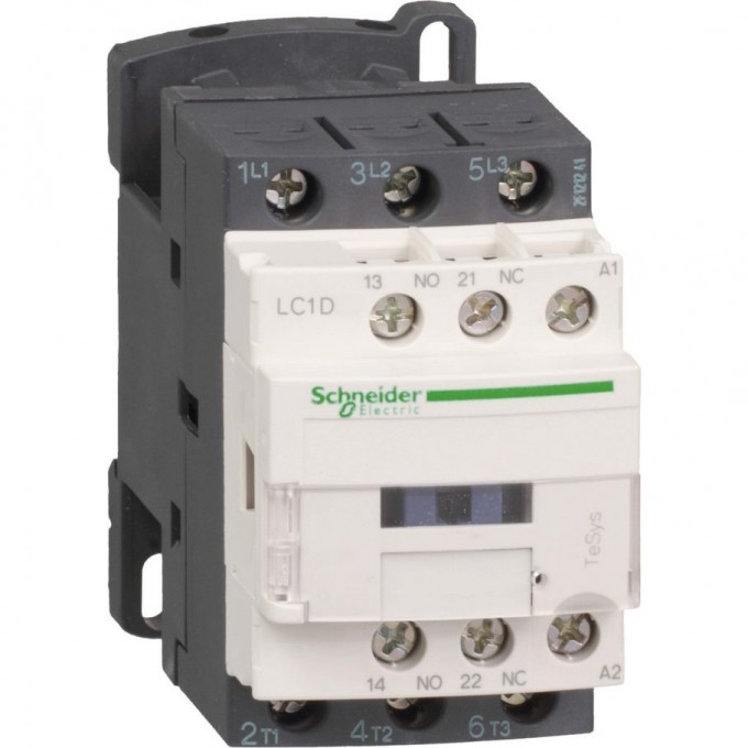 Контактор SCHNEIDER ELECTRIC TESYS D 3Р,9 A,НО+НЗ,24V 50/60 ГЦ, зажим под винт LC1D09B7