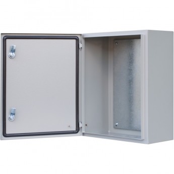 Корпус металлический навесной с монтажной панелью DEKRAFT, 500х400х220, IP54, Щ