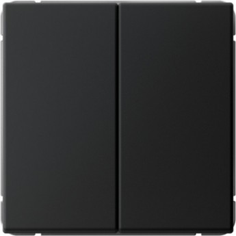 Переключатель 2-клавишный SCHNEIDER ELECTRIC ARTGALLERY GAL001065 (сх. 6/2) 10AX механизм, карбон
