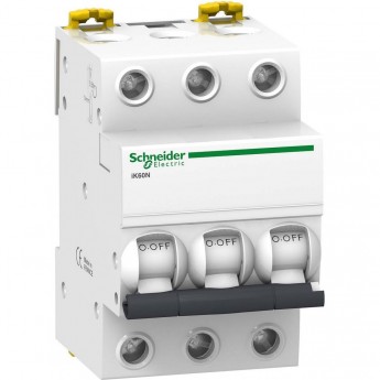 Автоматический выключатель SCHNEIDER ELECTRIC ACTI 9 iK60 3П 63A C