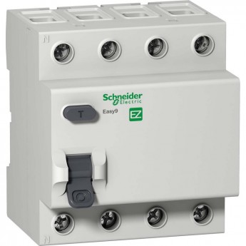 Дифференциальный выключатель (УЗО) SCHNEIDER ELECTRIC EASY 9 4П 40А 30мА AC 230В =S=