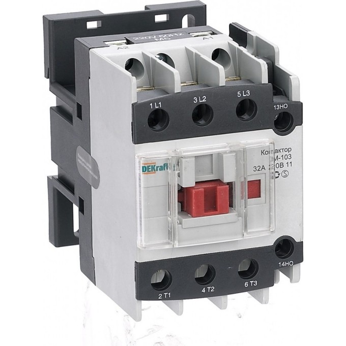 Контактор SCHNEIDER ELECTRIC DEKRAFT 32А 110В АС3 1НО+1НЗ КМ-103 22122DEK